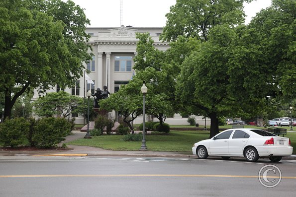 Town square, Perry, OK
