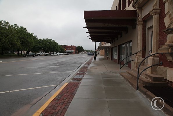 Town square, Perry, OK